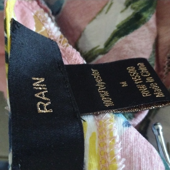 RainElegant Floral Blouse - Pink, Yellow, Blue - Picture 5 of 5